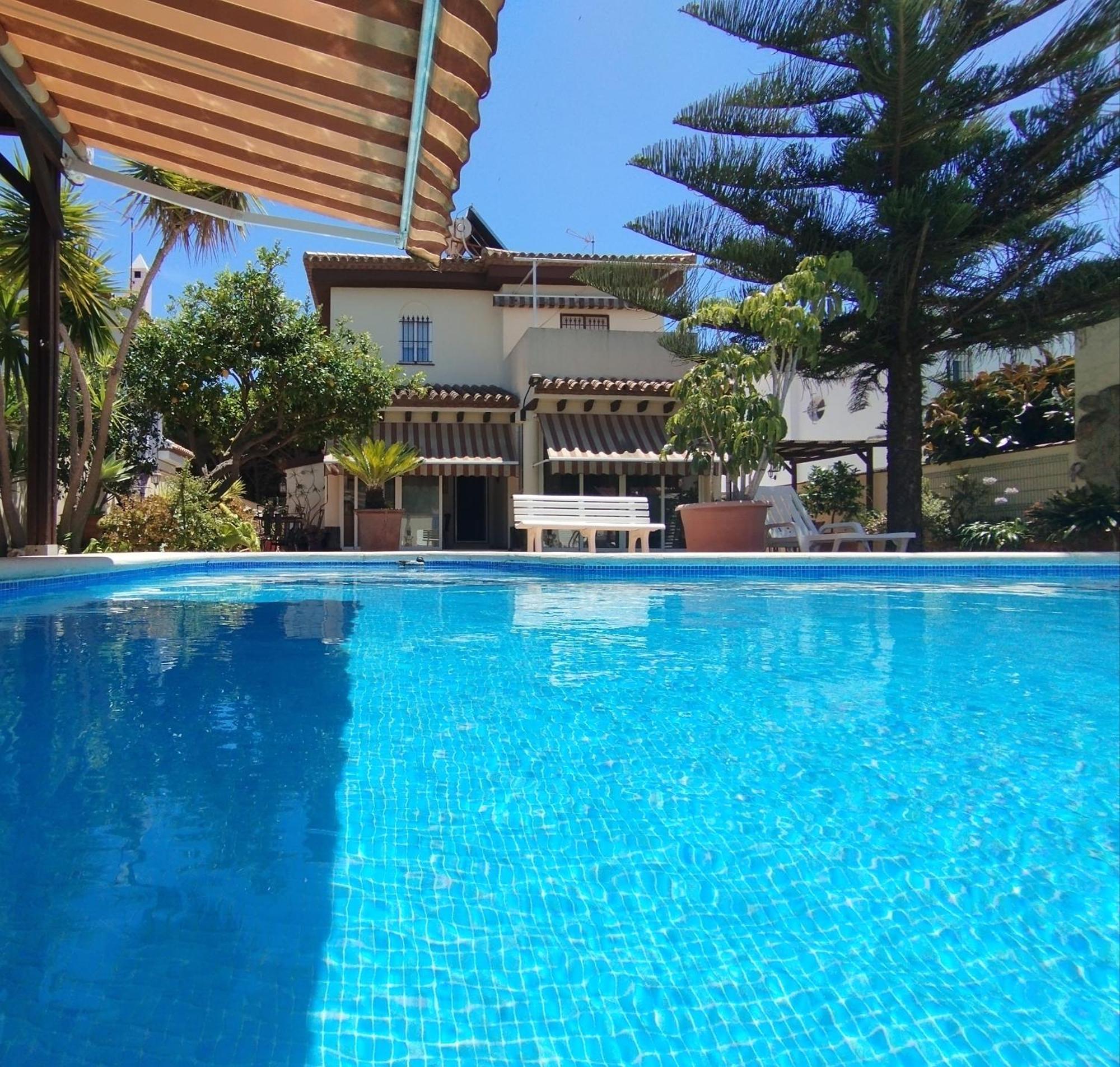 Chalet Con Capacidad Para 8 Personas Chiclana de la Frontera Eksteriør billede