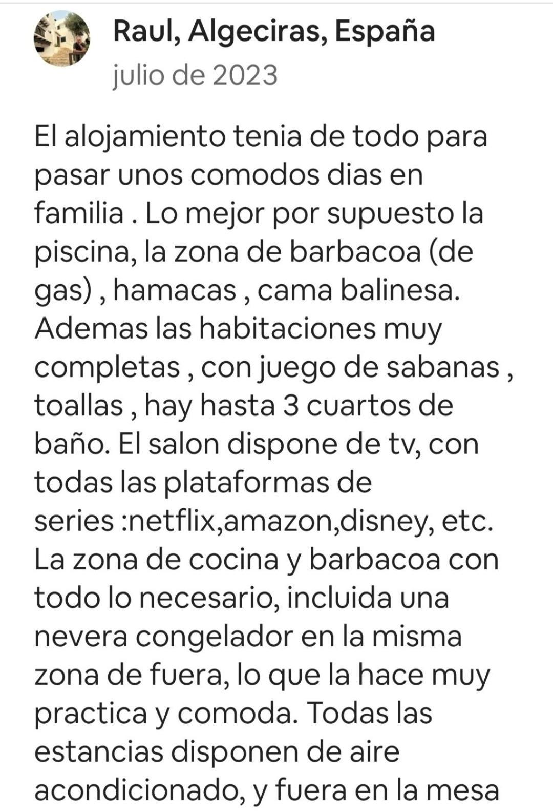 Chalet Con Capacidad Para 8 Personas Chiclana de la Frontera Eksteriør billede